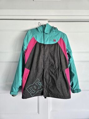 DC Shoes DC Exotex 5K Snowboard Jacket Color Block Large Women